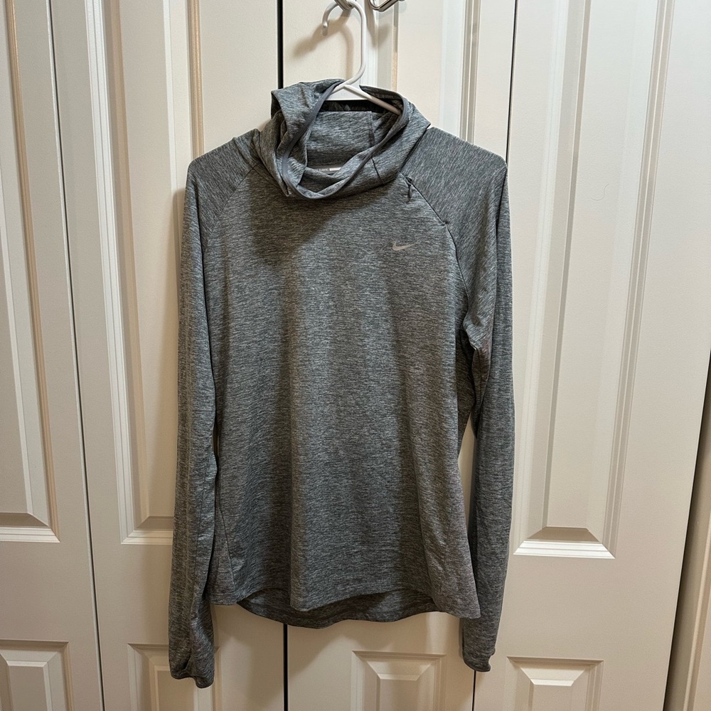 Nike Gray Long Sleeve Hoodie